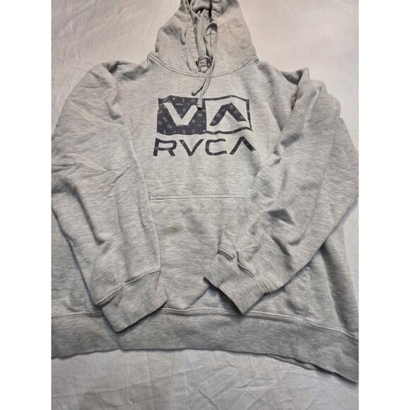 RVCA Men's Size Large Grey Hoodie - Picture 1 of 5